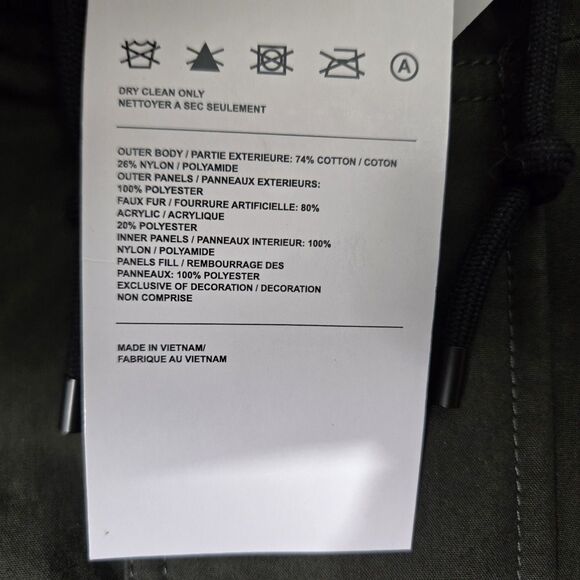 $600 Nike Therma-Fit Parka Coat Green Jacket DD6775-355 Reversible Mens Large - Picture 8 of 12